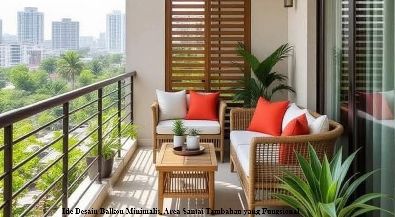 Desain Balkon Minimalis