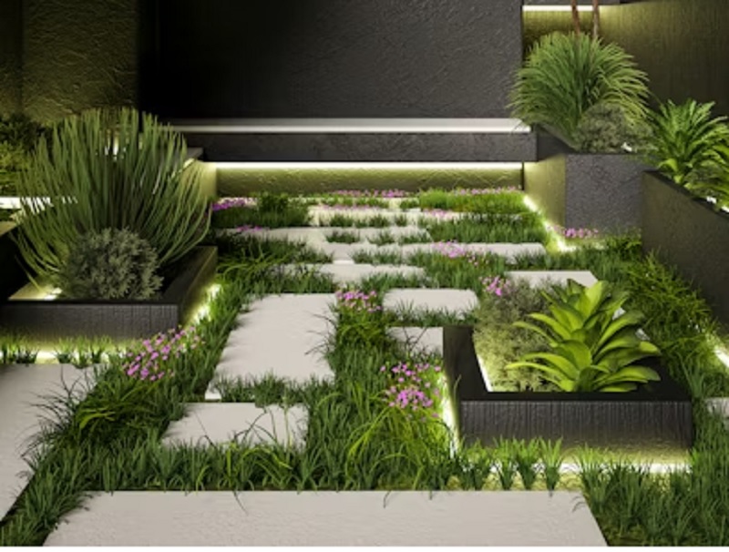 Inspirasi Desain Taman Pinggir Rumah Sempit, Namun Tetap Estetik