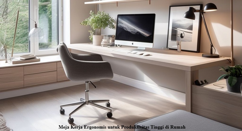 Meja Kerja Ergonomis untuk Produktivitas Tinggi di Rumah