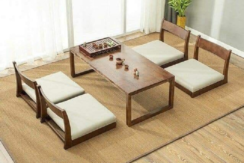 Keistimewaan Meja Lesehan Kayu dalam Gaya Interior