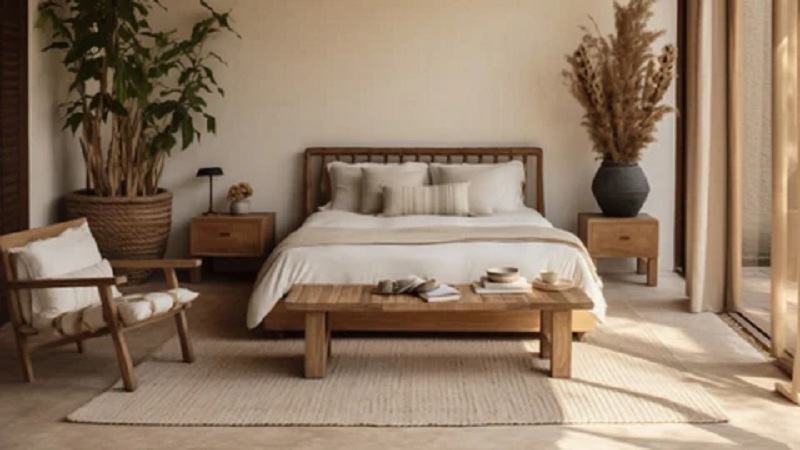 Inspirasi Desain Kamar Tidur Japandi, Simpel dan Estetik