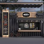 Desain Cafe Container Minimalis, Cocok untuk Lokasi Sempit